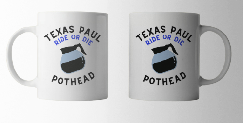 TP Pothead Mug Full strength black band