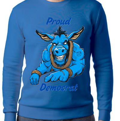 Texas Paul BLUE Proud Democrat