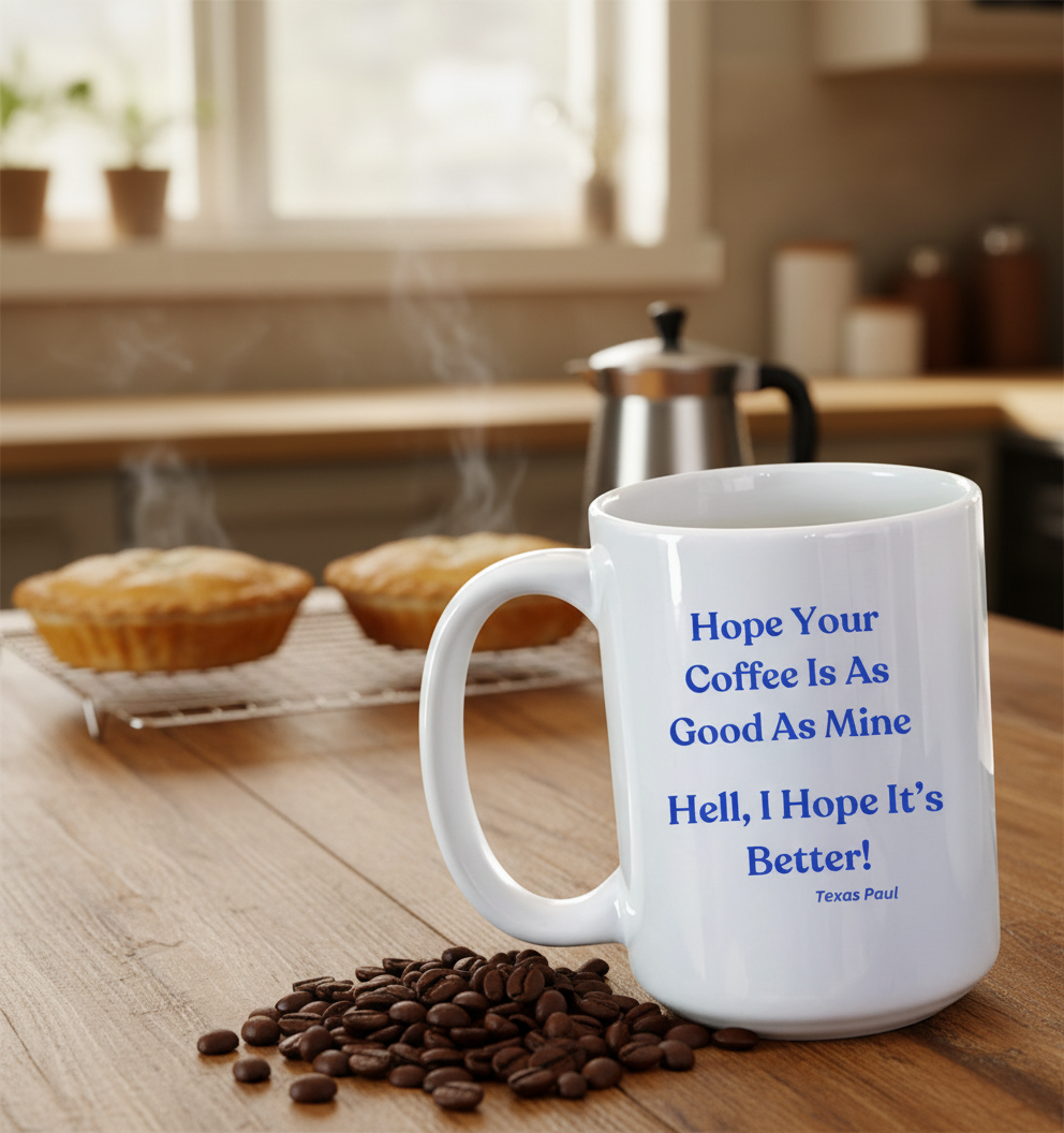 Hope Your Coffee Is As Good As Mine