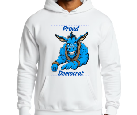 Texas Paul BLUE Proud Democrat