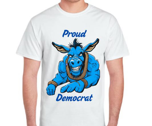 Texas Paul BLUE Proud Democrat