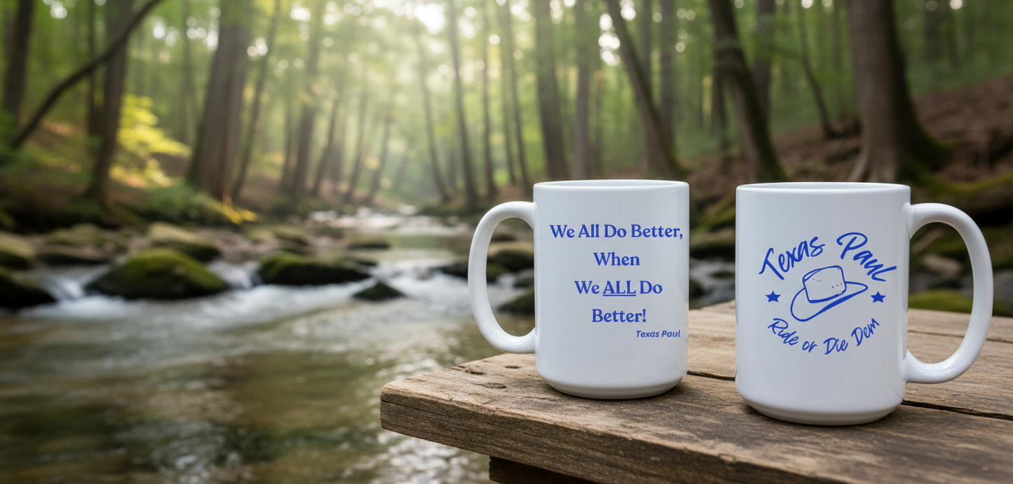 We All Do Better ...